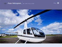 Tablet Screenshot of polarhelicopters.co.uk